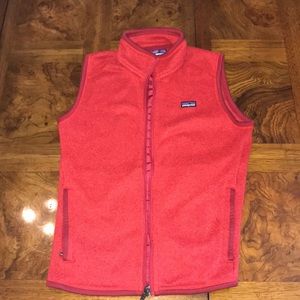 Patagonia red women’s vest